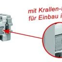 WTS - Einbau/Krallen - Schlüsselschalter AB = tastend / AUF = rastend, 2-polig AB/AUF, UP ,Wassergeschützt - Schutzart IP 54