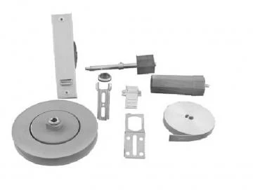 SHG-Rollladen-Montageset mit Gurtzuggetriebe