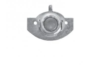 Mini Aufschraub Lagerschale aus Eisen mit Kugellager Ø 28 mm, Krallenlage