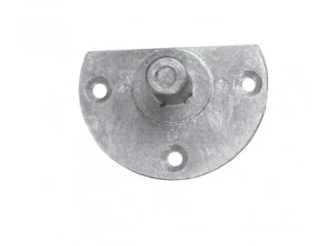 Mini Aufschraublager,Halbmondlager mit festem Zapfen Ø 11,5 mm, Druckguss