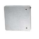 Mini-Aufschraubgurtwickler weiß, mit 4 m Gurt, grau, feststehend 