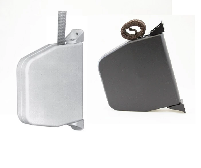 Mini-Aufschraubgurtwickler weiß, 5 m Gurtaufnahme, mit Gurt, schwenkbar, 22 mm breit Weiss oder Braun 