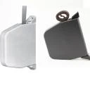 Mini-Aufschraubgurtwickler weiß, 5 m Gurtaufnahme, mit Gurt, schwenkbar, 22 mm breit Weiss oder Braun 