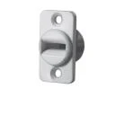 Mini-Gurtführung zum Einbohren und Anschrauben, weiß 40x22 mm Bohrung 19 mm