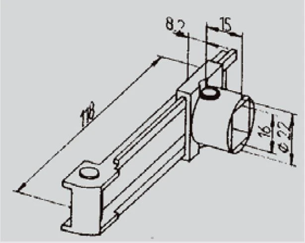 Umlenkmatic zum seitlichen Umlenken des Mini-Gurtes an Vorbau-Elementen