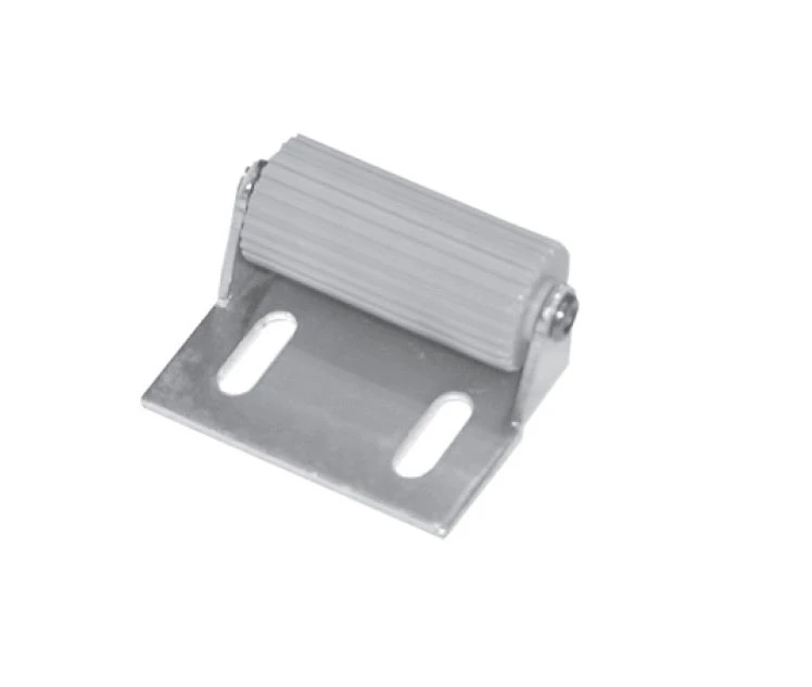 Mini-Abdruckrolle Rollenhalter aus Aluminium 40 mm breit, Rollendurchmesser 16 mm, Lochabstand 24 mm