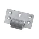 Abdruckrolle Anschraubplatte 90 x 40 mm, mit vier Schraublöchern