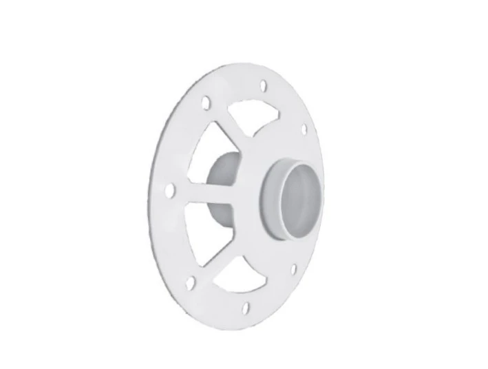 Befestigungsplatte für Steckleitrolle, 23 mm