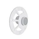 Befestigungsplatte für Steckleitrolle, 23 mm