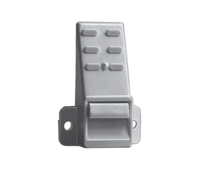 Gurtführung ohne Rand, für 23 mm Gurt, mit Bürste, Putznase 23 mm