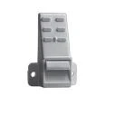 Gurtführung ohne Rand, für 23 mm Gurt, mit Bürste, Putznase 23 mm