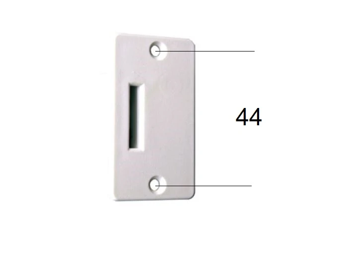 Sanierungs-Gurtführung  Verschlussdeckel-Montage, für 23 mm Gurt, Gurtverlauf 90° gedreht