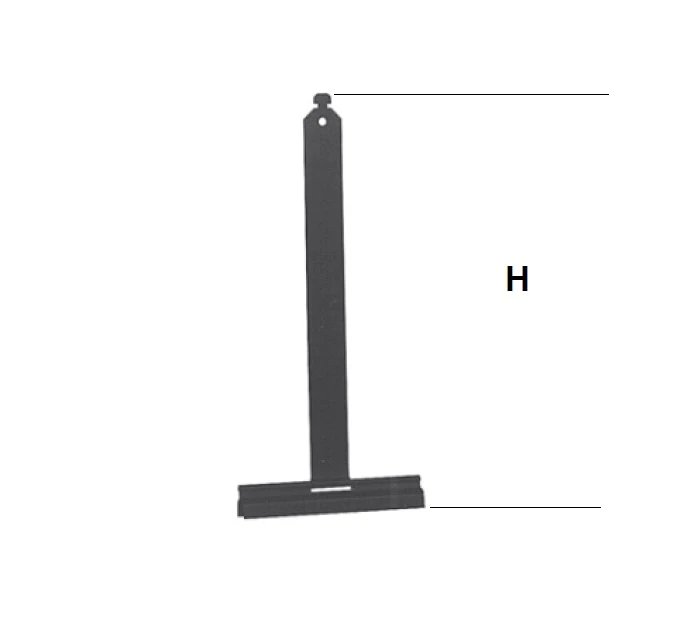 Aufhängefeder Maxi 14 mm, 200 m lang, mit Alu-Aufhängeprofil zum Einhängen und Anschrauben