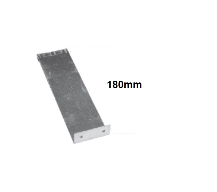Sperrhaken , zum Befestigen an der Putzleiste des Rollladenkastens erhältlich in Längen 12cm 15cm und 18cm