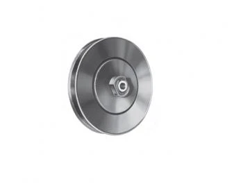 Gurtzuggetriebe 2,6:1, 210 Ø  mm, Zugleistung 39 kg,  Gurtaufnahme ca. 8,5 m