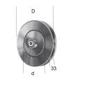 Gurtzuggetriebe 2,6:1, 210 Ø  mm, Zugleistung 39 kg,  Gurtaufnahme ca. 8,5 m