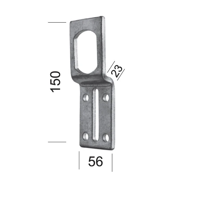 Anschraublager senkrecht, für Primat-, Universal- und Lunamat-Gurtzuggetriebe