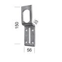 Anschraublager senkrecht, für Primat-, Universal- und Lunamat-Gurtzuggetriebe