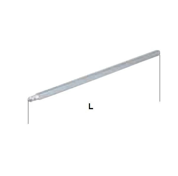 Antriebsstab 6 mm 4-kt. Länge 500 mm