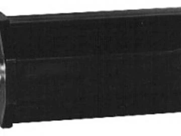 Mini-Walzenkapsel SW40 8 kant 80 mm lang, mit 10 mm Stahlzapfen