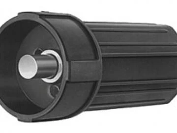 Mini-Walzenkapsel  8 Kant SW 40 110 mm lang, mit Innenzapfen zur Aufnahme von Mini-Arretier- und Gurtscheiben