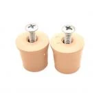 2 x Anschlagstopfen 20 mm   Erhältlich in 5 Farben :