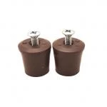 2 x Anschlagstopfen 20 mm   Erhältlich in 5 Farben :