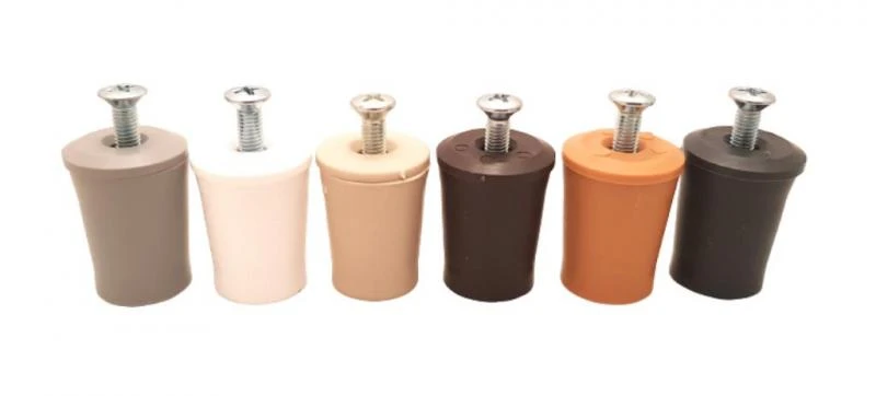 2 x Anschlagstopfen 28 mm   Erhältlich in: 6 Farben