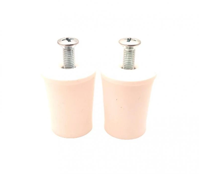 2 x Anschlagstopfen 28 mm   Erhältlich in: 6 Farben