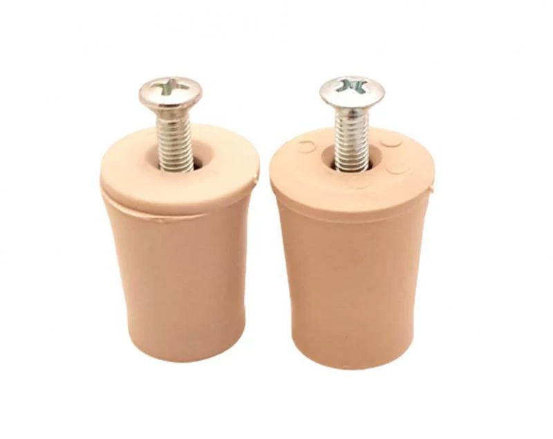 2 x Anschlagstopfen 28 mm   Erhältlich in: 6 Farben