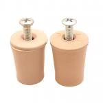 2 x Anschlagstopfen 28 mm   Erhältlich in: 6 Farben