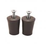 2 x Anschlagstopfen 28 mm   Erhältlich in: 6 Farben