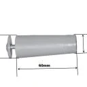2 x Anschlagstopfen 60 mm ,Erhältlich in:6 Farben
