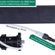 WTS -Solar-Akku-Funk-Panel - Set 12V/DC zur Versorgung der Gleichstrom-Rohrmotoren Serie DMG