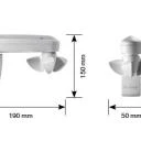 Becker - Centronic SensorControl SC71 - Wind-Sensor ,Für Sonnen-Wind-Steuerung SWC62