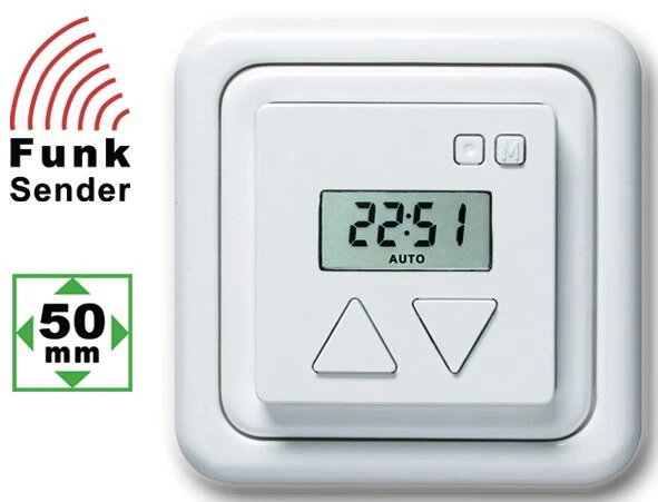 WTS - INTRO II Funk-Zeitschaltuhr 1-Kanal 434 MHz Typ 8582/50-UW