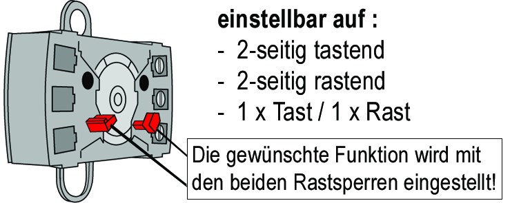 WTS - Universal - Schlüsselschalter Set Alugehäuse, AP wassergeschützt - Schutzart IP 54