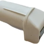 Mini-Gurtführung als Steckleitrolle, weiß, normal gelagert 31x30 mm Bohrung 19 mm