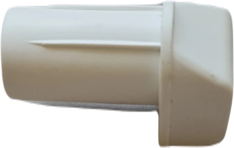 Mini-Gurtführung als Steckleitrolle, weiß, normal gelagert 31x30 mm Bohrung 19 mm